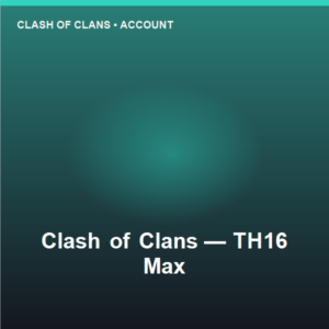 Clash of Clans — TH16 Max Account
